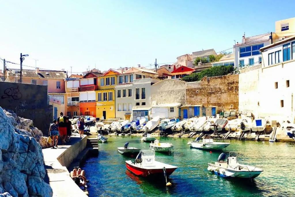 Villa En Bord De Mer A Malmousque Marseille Kültér fotó
